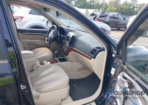 2009 Hyundai Santa Fe Limited z USA, uszkodzony, nr VIN 5NMSH13E59H307725